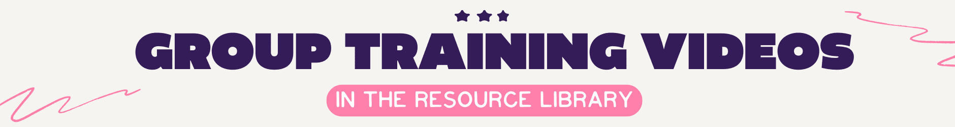 Group Training Videos Link 