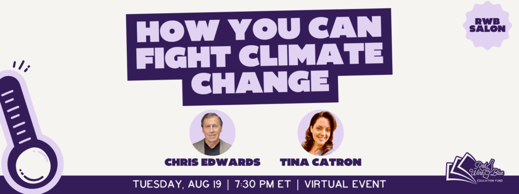 How You Can Fight Climate Change, Tuesday Aug 19, 7:30PM ET, Virtual Event