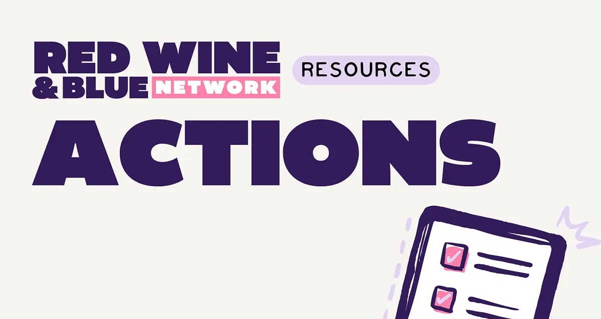 Red Wine & Blue Network Resources: Actions