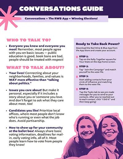 Guide for Conversations