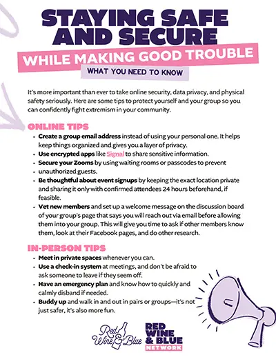 Staying Safe and Secure Guide