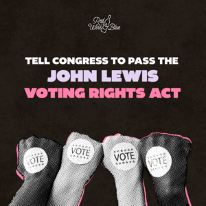 Tell Congress to pass the John Lewis Voting Rights Act.