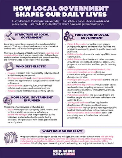 How Local Government Shapes Our Daily Lives