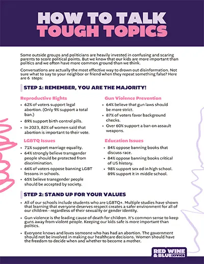 How to Talk Tough Topics
