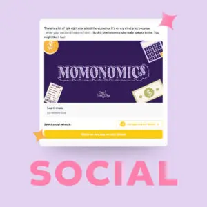 Momonomics Social Toolkit