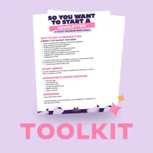 Start a Newsletter toolkit
