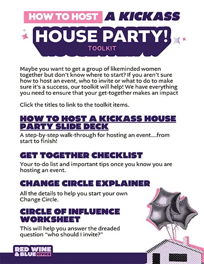 How to Host a Kickass House Party! toolkit