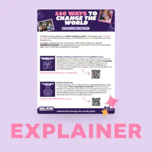 160 Ways to Change the World Explainer