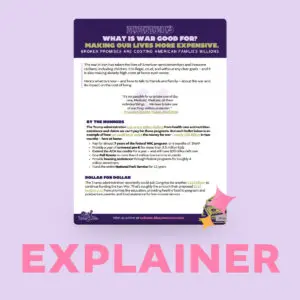 Cost of War Explainer