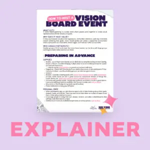 Vision Board Explainer