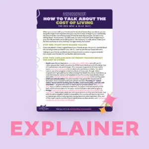 Cost of Living Explainer