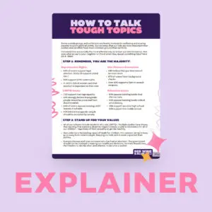Talk Tough Topics Explainer