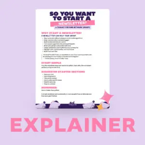 Start a Newsletter Explainer