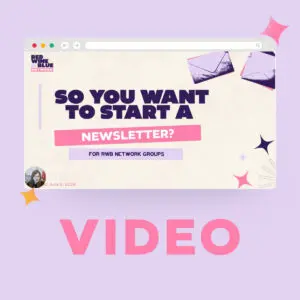Start a Newsletter video