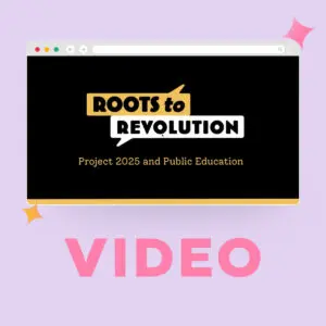 Project 2025 and Public Schools video