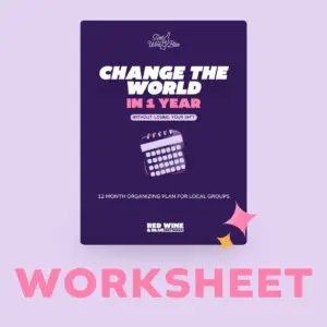 12 month Plan Worksheet