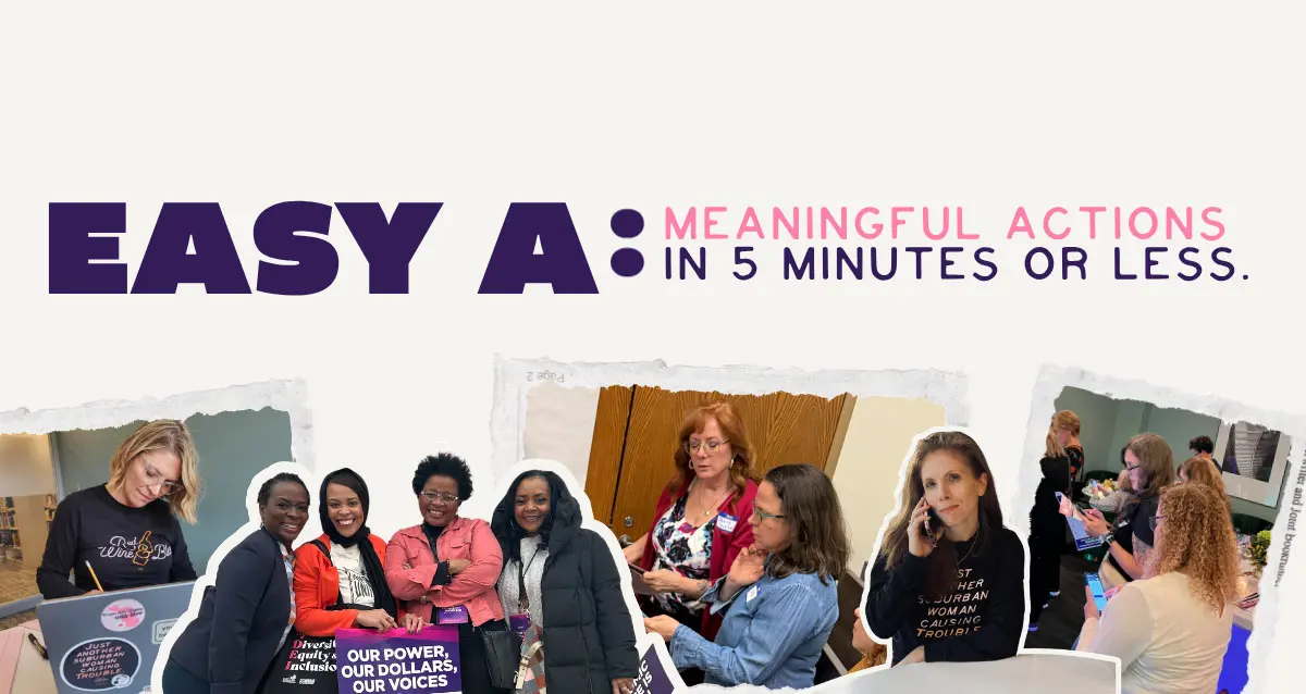 Misc Mobile Banners - easy-a-banner_1200 Easy A: Meaningful Actions in 5 minutes or less