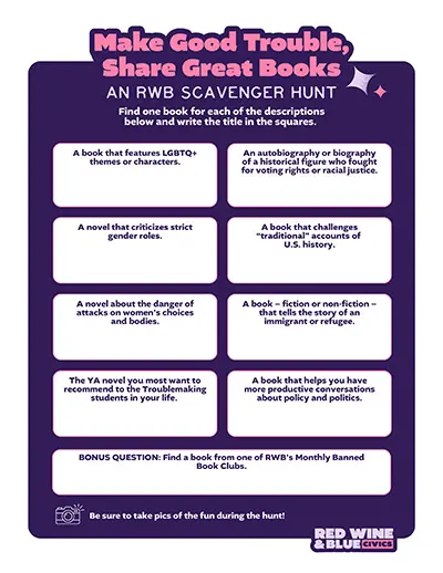Literary Scavenger Hunt