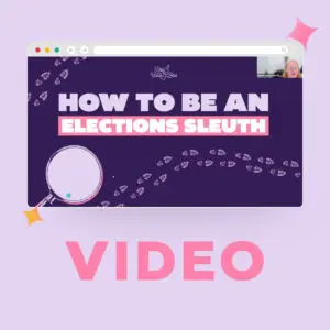 How to be An Elections Sleuth video