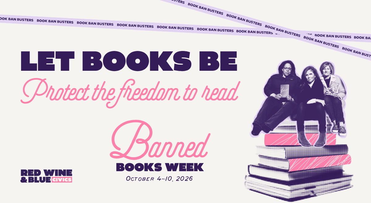 Banned Books Week 2026 sosha Let Books Be. Protect the freedom to read. Banned Books Week, October 4-10, 2026