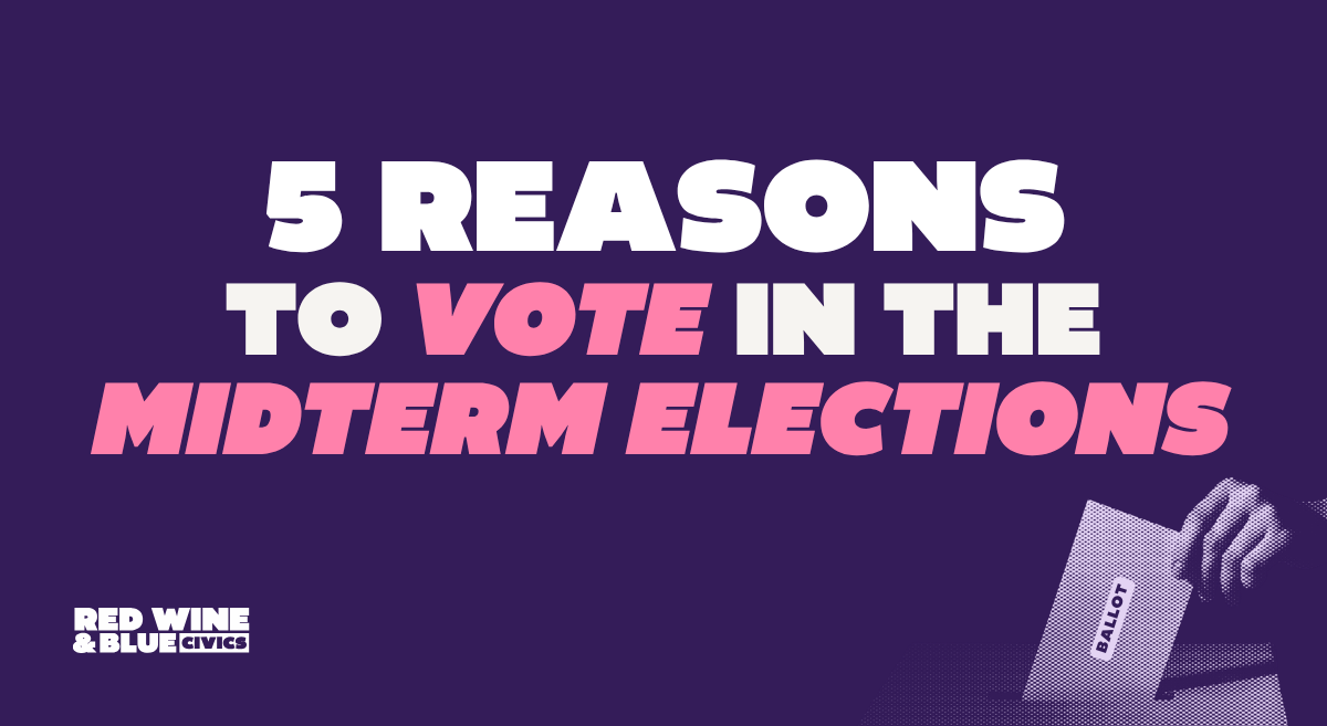 5 reasons to vote in the midterm elections.