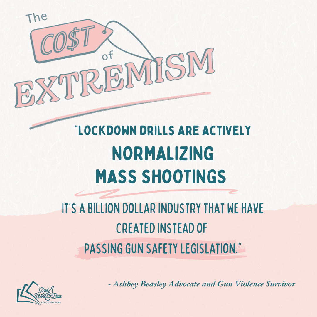 quote: lockdown drills are actively normalizing mass shootings