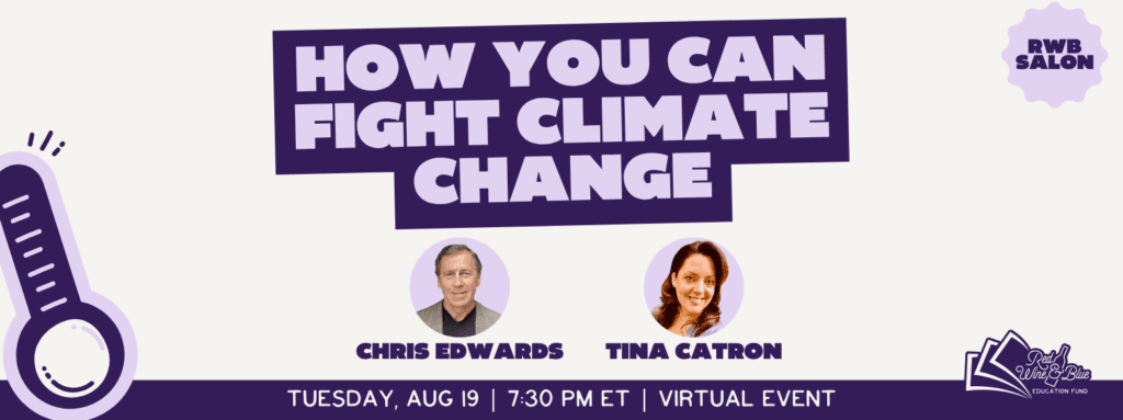 How You Can Fight Climate Change, Tuesday Aug 19, 7:30PM ET, Virtual Event