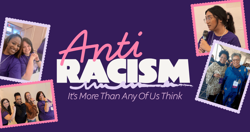 Anti-Racism - Red Wine and Blue